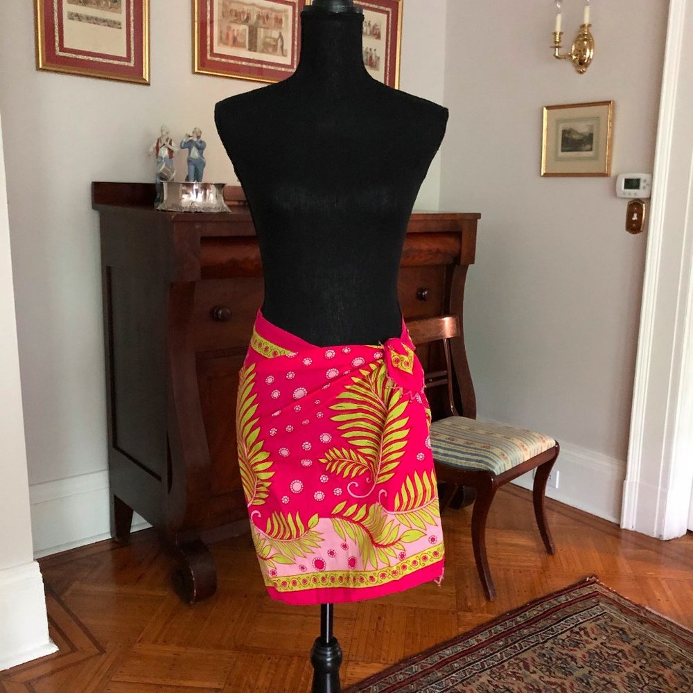 Graham Kandiah Wrap Scarf Pareo cover up Floral